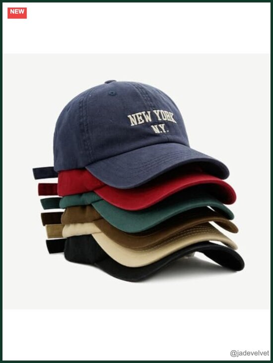 Baseball Cap with Curved Brim UV Protection Adjustable Strap Sport Hat